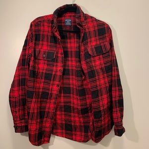 Plaid button up